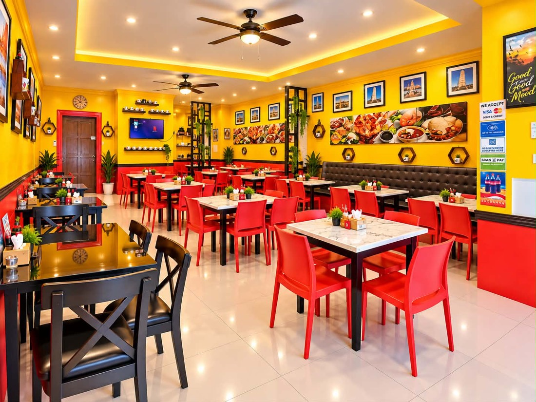 Sugbahan restaurant dining area